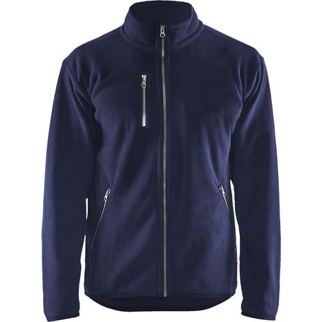 Chaqueta de trabajo de micropolar 4830 - Azul marino 6XL
