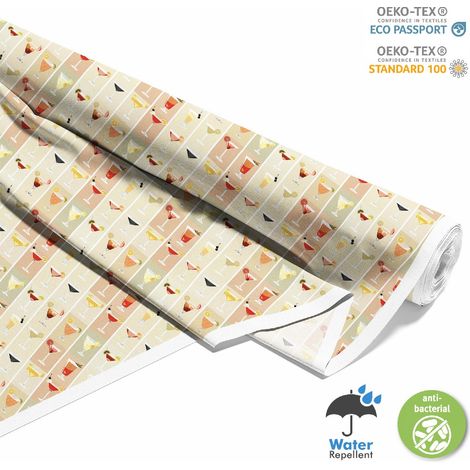 TESSUTI DECORATIVI PER ESTERNI OXFORD - Motivo Cocktail  DX8803 (1/5)