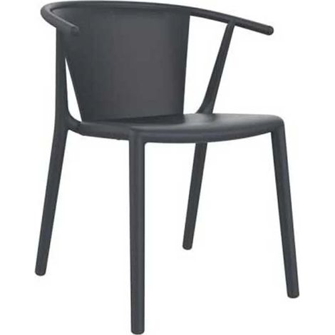 Sedia da giardino Resol steely impilabile protezione UV