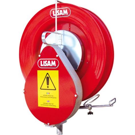 Avvolgitubo automatico per compressori Lisam per tubo mt 100 6x8 o mt 50 8x10