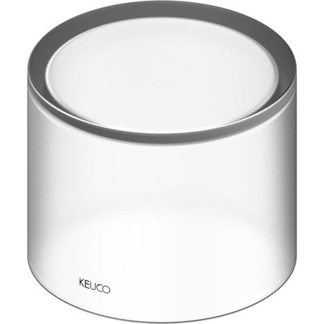Keuco KE Couvercle en verre pièce détachée ACC 19952 pour 12852 verre cristal véritable mat, 19952000013