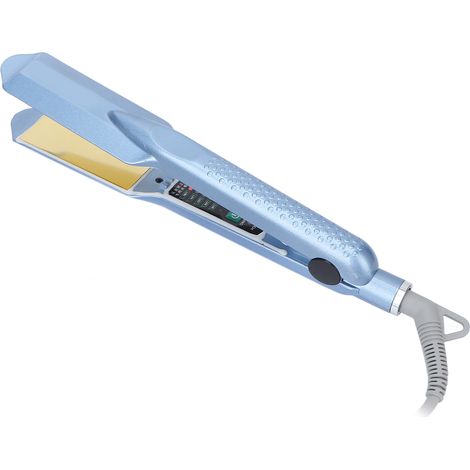 Lisseur professionnel à température réglable, fer à lisser chauffant, outil de coiffure pour femmes, prise américaine 100-240 V (1/5)