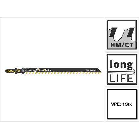 Sägeblatt Bosch T 341 HM metallisch 132 mm (1/5)