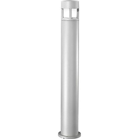 JULE - Paletto da terra per esterni 100cm, IP65, attacco E27, struttura in alluminio pressofuso, colore Grigio - Rossini Group (1/3)