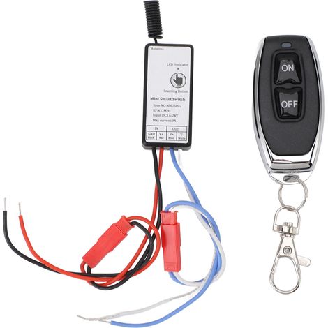 Relè per monopattino elettrico, interruttore remoto, limitatore di velocità on/off, kit ricevitore e trasmettitore portatile di facile installazione. (1/5)