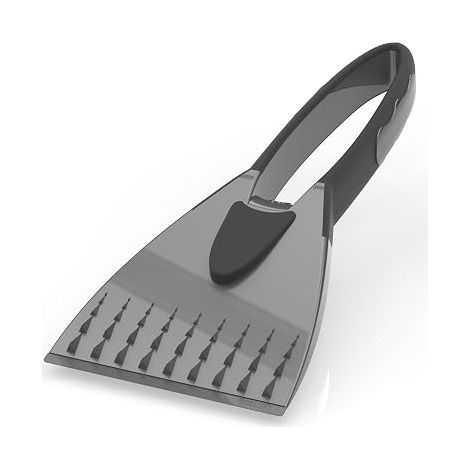 Ice Scraper with Soft Grip Non-Slip Ice Scraper Squeegee Windshield Winter Tool – Grey (1/5)