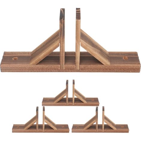 Stück Holz Zaunsockel für Gartenzaun und Kleinen Zaun mit