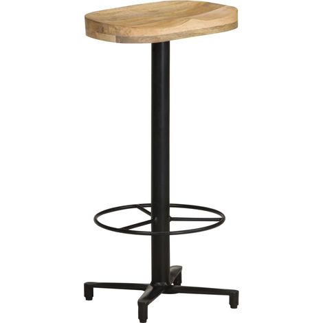 Maison Exclusive - Tabourets de bar lot de 2 76 cm bois de manguier massif (1/5)