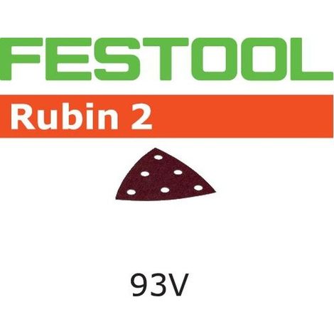 Festool Hoja de lijar STF V93/6 P60 RU2/50 Rubin 2