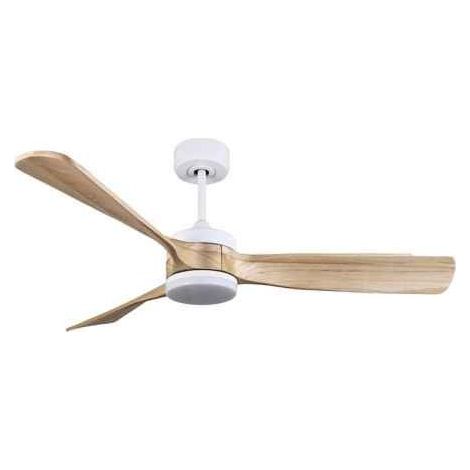 Ventilador Dc Oriente 26w Blanco 3 Aspas Haya 132d 6vel 3colores 2950lm Remoto,temporizador,memoria 24 (1/3)
