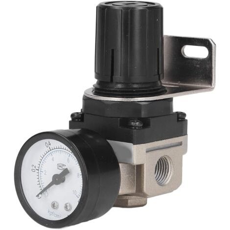 Régulateur de pression d'air G1/4, vanne de régulation de pression d'air compacte et facile à installer AR2000-02, adaptée aux applications industrielles et aux outils pneumatiques H453 (1/4)