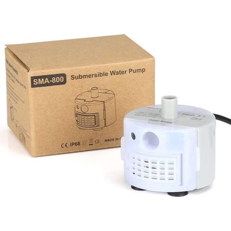 Pompe - Pour Fontaine À Chat - USB - Silencieuse - IP68 - 60 x 60 x 58 mm - Câble 150 cm (1/4)