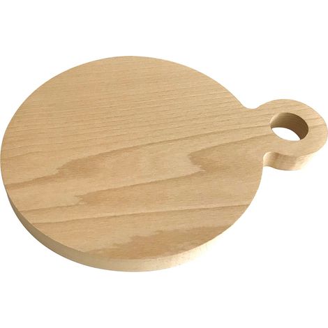 Board of Beech Wood mit rundem Griff - 20x25 cm