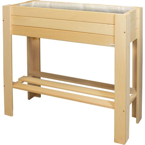 Wagner System Hochbeet Green Box Light 83 x 34,5 x 70 cm natur Hochbeete aus Holz (1/3)