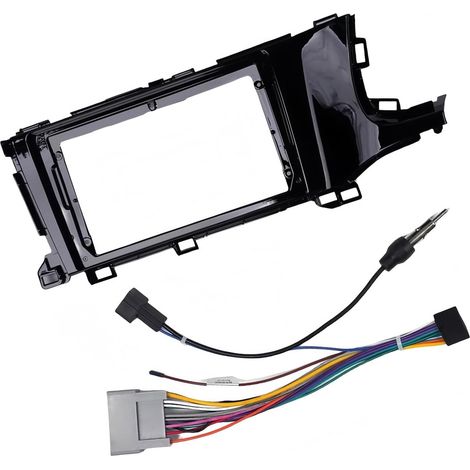 Autoradio de voiture simple ABS compatible avec système Hypermédia 22,9 cm Résistant aux températures élevées Cadre de course ABS (1/4)