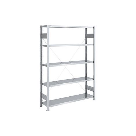 eurokraft pro  Scaffale lungo a innesto  zincato  altezza 2000