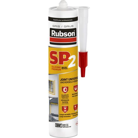 MASTIC SP2 JOINT GRIS 300ML RUBSON 2622498