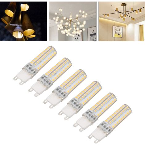 Ampoule G9 à intensité variable 3W 270LM pour l'éclairage domestique, adaptée au remplacement des lampes de table, des appliques murales et des lustres. (1/5)