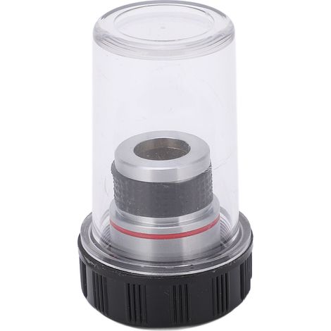 4x 0,10 achromatisches Objektiv für biologische Mikroskope, Standard-20-mm-Gewinde, hochauflösende, klare Linse