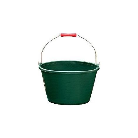 Aluminium-et-plastiq Ernte-Eimer grün 16 Liter Gartenarbeit