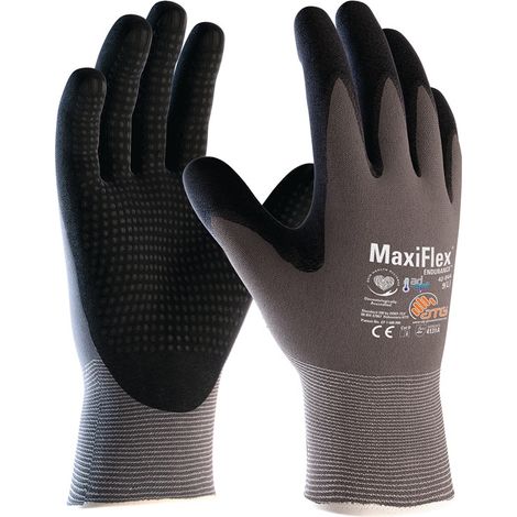 ATG 2456-11 Handschuhe MaxiFlex Endurance with AD-APT 42-844 Gr.11 grau/schwa