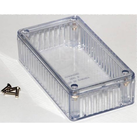 Boîtier universel Hammond Electronics 1591BTCL Polycarbonate naturel 112 x 62 x 31 1 pc(s) (1/2)
