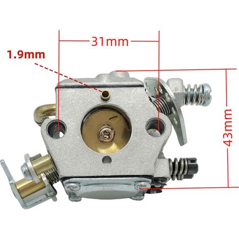 Carburetor for 137 MT3700 WT781 WT781E chainsaw 231756DR 909-109 (1/5)