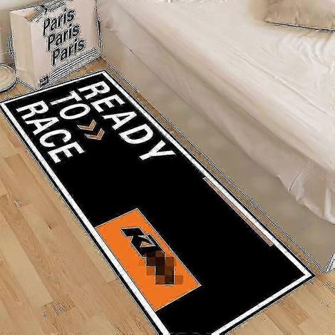 Tapis de sol antidérapant A1 pour motos (60 x 200 cm) - Idéal pour Honda, Kawasaki, Yamaha, BMW et Suzuki - Décoration intérieure