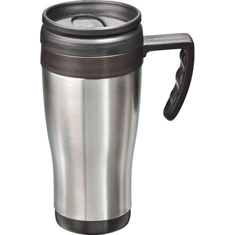 MATO interpräsent Tazza termica Acciaio inox (spazzolato), Nero 0.4 l 4180 (1/3)