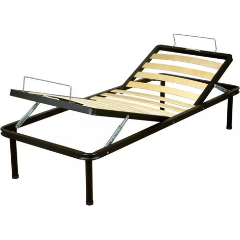 rete piazza e mezza mobile somnus "susa" 120x190 cm