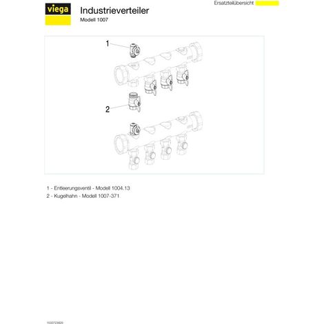 VIEGA 620806 répartiteur industriel 1007 (1/5)