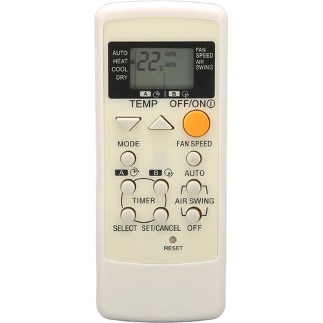Télécommande de climatisation de remplacement compatible avec modèles A75C2563, A75C2565, A75C2432, A75C8464 (1/5)