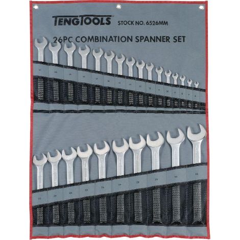 Teng Tools Set chiavi miste acciaio cromato vanadio 6-32 mm