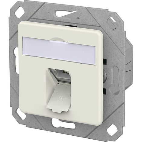 METZ CONNECT RJ45 Anschlussdose 130D371102-I reinweiß IDC