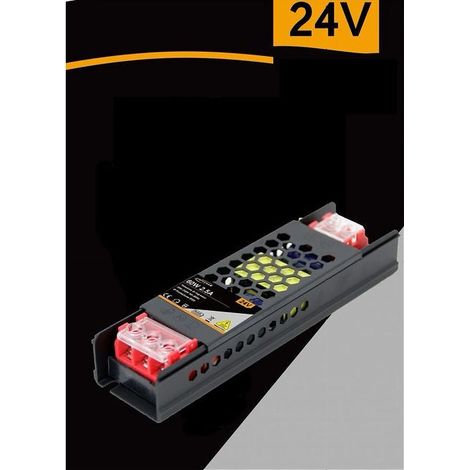 TrAdE Shop Traesio - Alimentatore Slim Stabilizzato 24v 60 W Switch Trasformatore 2.5 Mha Fhyla60w24v - (1/5)