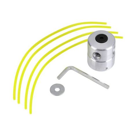 Tête de débroussailleuse universelle en aluminium avec accessoires de débroussailleuse (1/4)