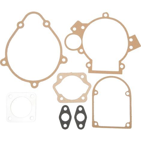 8 Pièces Moteur 7 Moteur Joint Kit Cylindre Joint Ensemble Huile Prévention Aluminium Remplacement pour 50cc motorisé Vélo Pousser Vélo. (1/5)