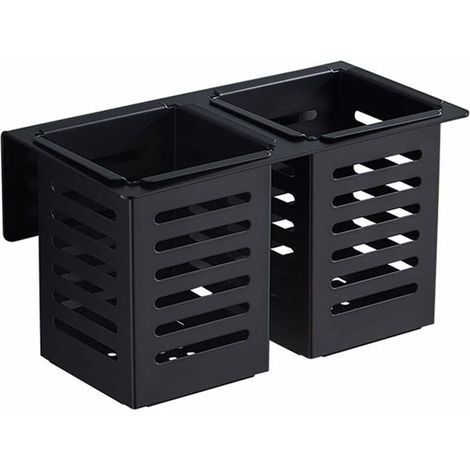 Ahlsen Besteckhalter, Abtropfgestell, Wandmontage, zum Trocknen von Utensilien, Stäbchen, Edelstahl, Besteck, Besteck, Abtropfkorb für die Spülmaschine, Longziming Geschirr-Trockengestell für die Küch (1/5)