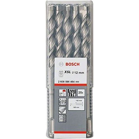 Foret SDS-plus-7 pour marteau perforateur Ø 5 mm Longueur 110 mm 30 pièces (1/4)