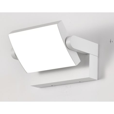 Applique murale led exterieure 20w blanc aluminium ip54 - mantra cooper 224682601 (1/3)