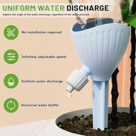 Arroseur Automatique - Système D'arrosage Goutte À Goutte Réglable Pour Plantes En Pot Et Extérieures - Lot De 8 Pièces (1/5)