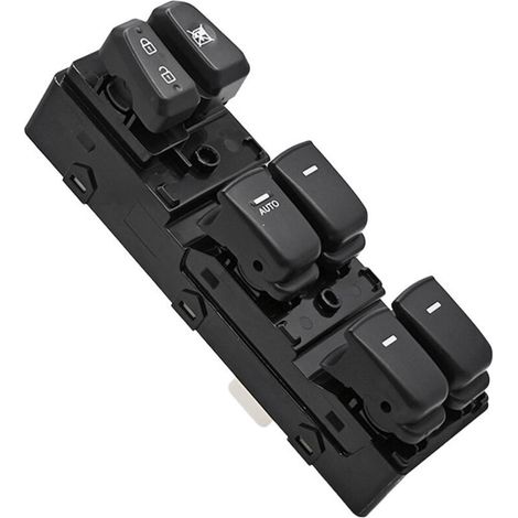 Interrupteur de commande de vitre électrique 93570-3S000, compatible avec les Hyundai Sonata 2011-2015, commande la montée et la descente des vitres électriques, facile à utiliser et améliore le confo