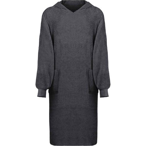 vidaXL Sweat à capuche couverture KINN Anthracite XL Coton (1/5)