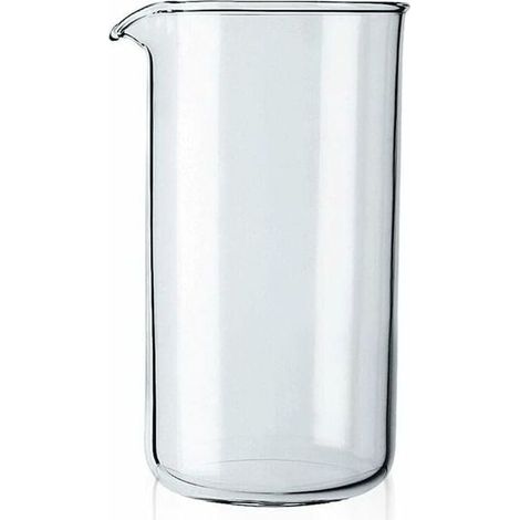 Becher di ricambio per caffettiera a pressione, in vetro – Trasparente (Capacità: tre tazze, 0,35 L, 12 oz) - LIAIKI (1/5)