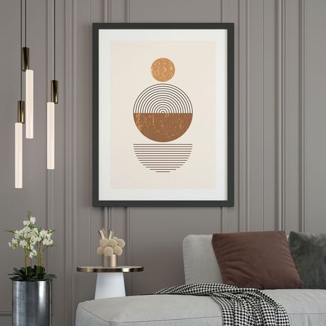 Affiche / Poster - Boho - 21x29,7 cm - Bordure blanche (1/5)