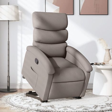 Fauteuil inclinable-Chaise de relaxation-Fauteuil Relax taupe tissu 924391 (1/5)
