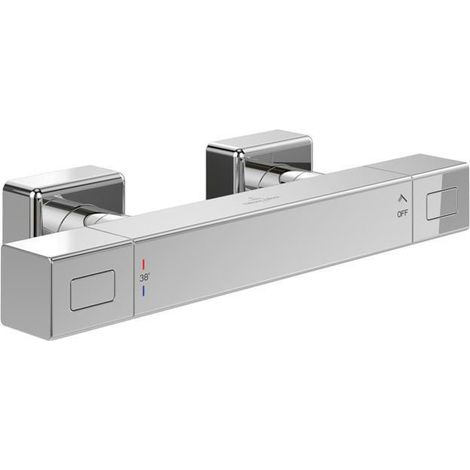V&B miscelatore termostatico per doccia UNIVERSAL 317x104x65mm, cromo angolare