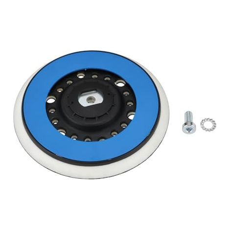 Tampon de Support de 150 mm Boulon M8 Inclus Compatible avec Rupes BigFoot Compatible avec LHR21 ES Compatible avec MARK 2,3 Tampon de Ponçage pour Polisseuses Dur (1/5)