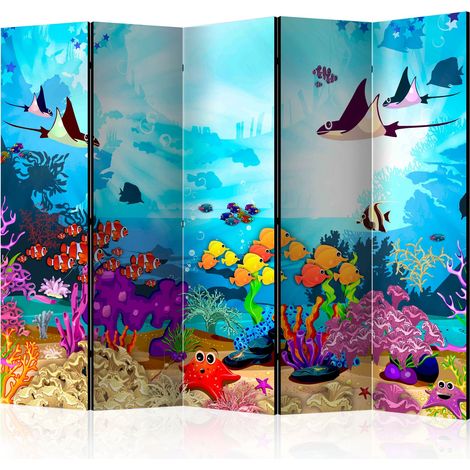 Paravento - Underwater Fun II [Room Dividers] - 225x172 (1/4)