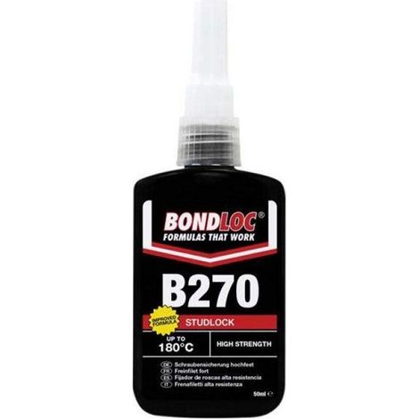 B270 Studlock High Strength Threadlocker 50Ml